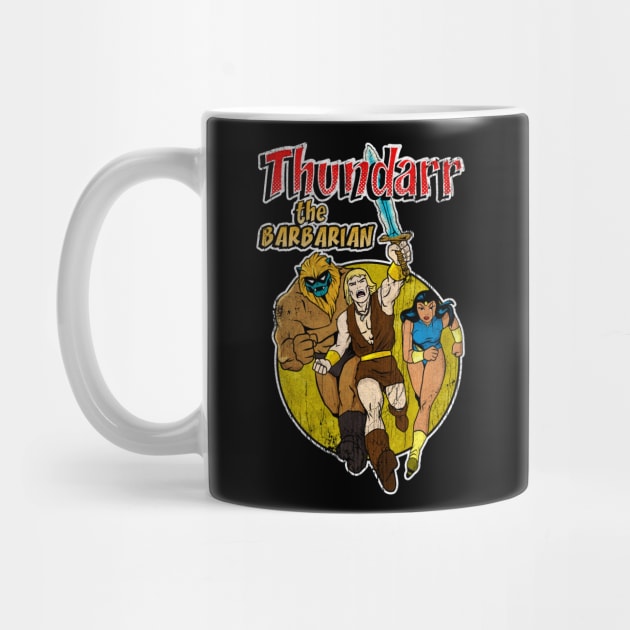 Distressed Thundarr the barbarian by OniSide